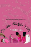 Shoes, Bags & Fur Vendor list